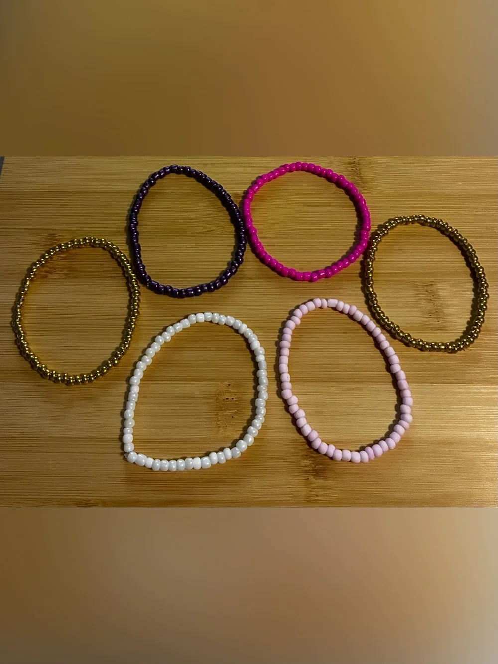 Handmade set stretchy